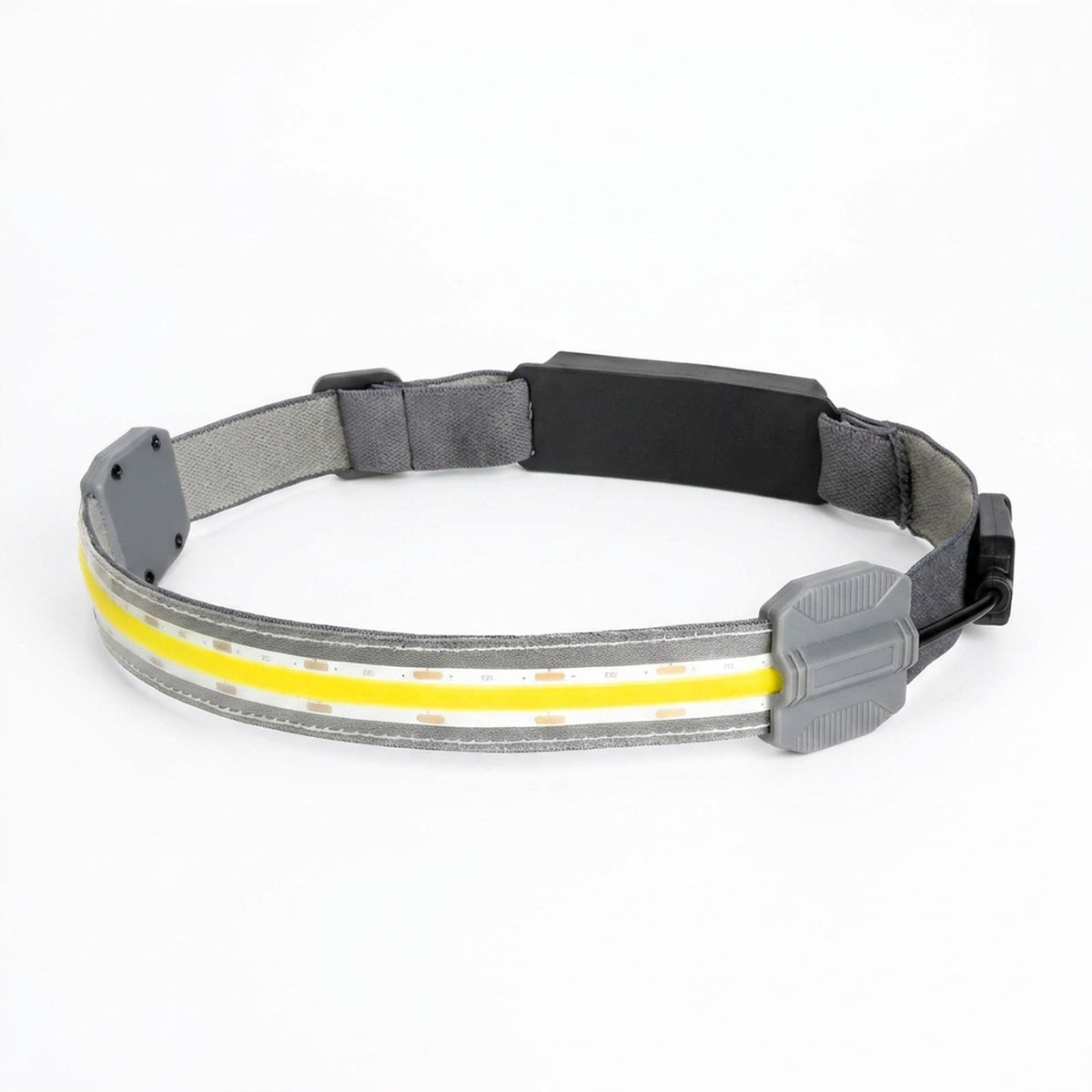 USB Rechargeable COB Headlamp – Portable 1200mah Waterproof LED Flashlight for Camping Fishing and Hands-Free Household Task Lighting with Broad Beam