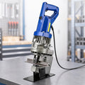 Hydraulic Angle Steel Punching Machine – Heavy-Duty Channel Steel Hole Puncher with Storage Box for Metal Fabrication, Workshop and Industrial Use
