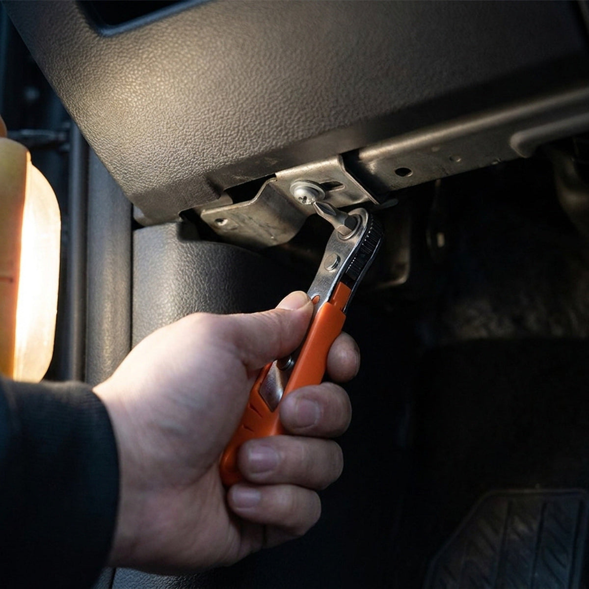 Mini Ratchet Wrench - Socket Wrench Spanner for Car Accessory for Replacement Parts