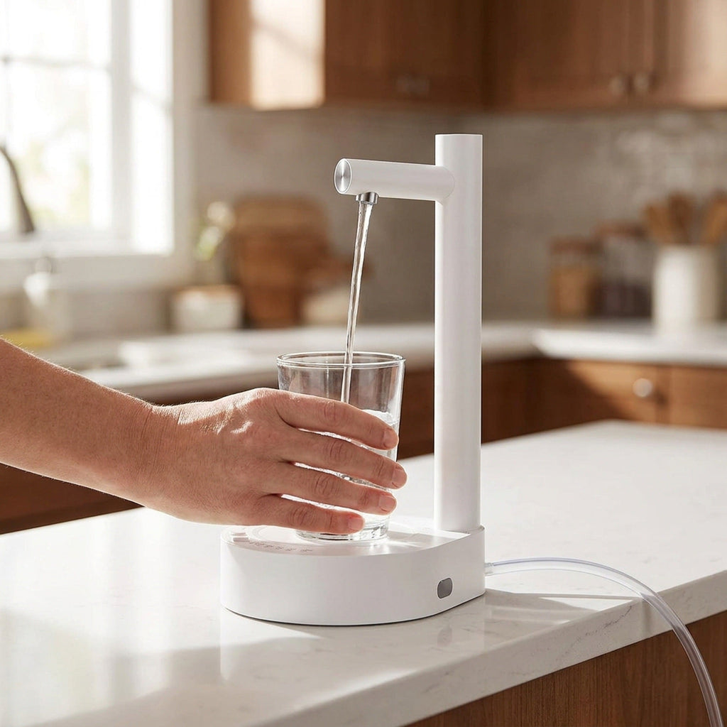 5 Gallon Water Dispenser – Countertop Electric Water Bottle Pump