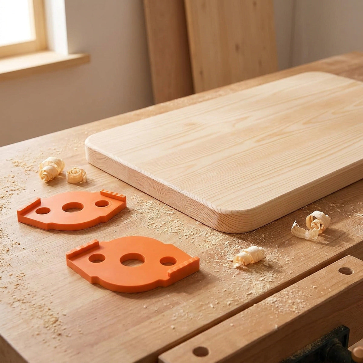 Radius Jig Router Templates - Routing Rounded Corners Router Corner Jig