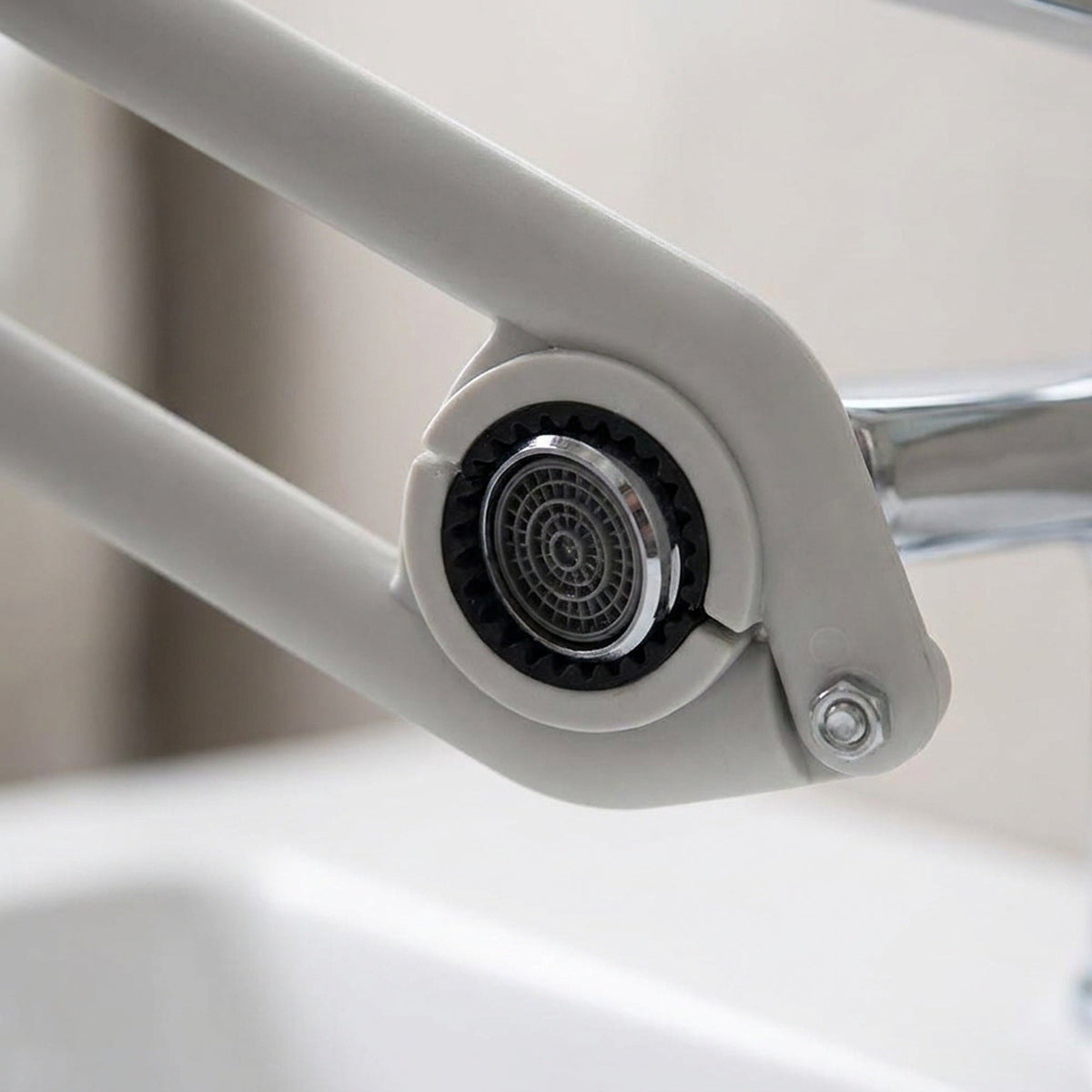 Faucet Wrench - Nonslip Faucet Aerator Removal Tool for Kitchen Sink and Bathroom