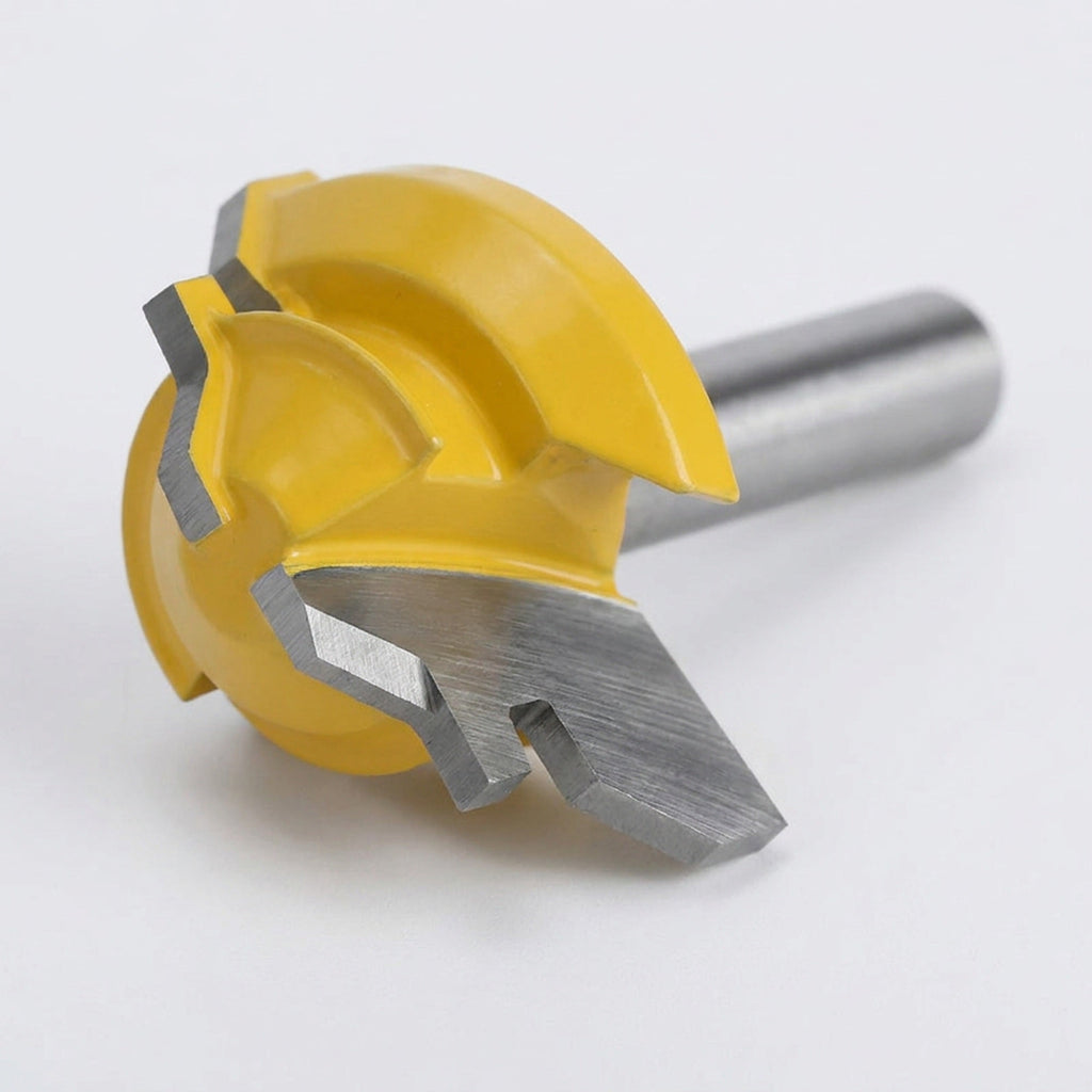 Lock Miter Router Bit - 45° Carbide Alloy Milling Cutter