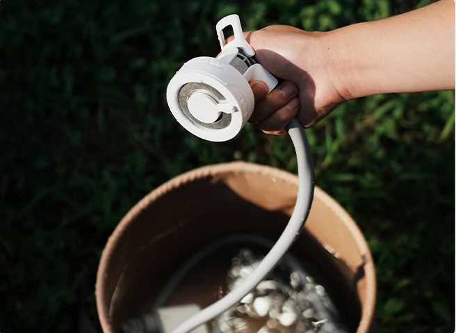 Flextail Max Portable Electric Shower – IPX7 Waterproof Pump for Outdoor Showering, Car Cleaning, Dishes, and Pet Grooming Anywhere