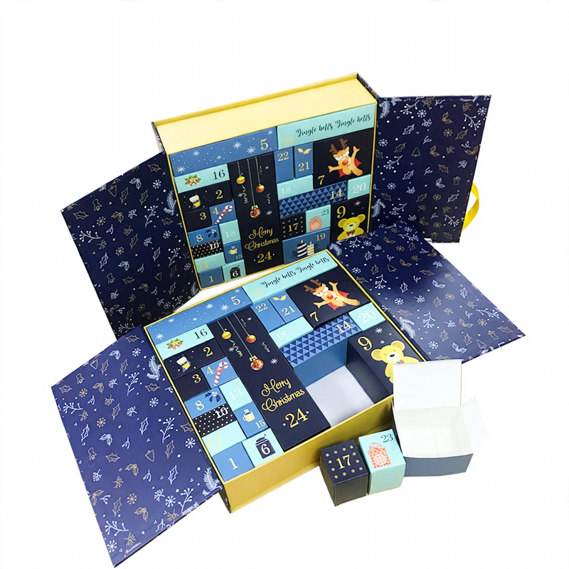 Christmas Advent Calendar Gift Box