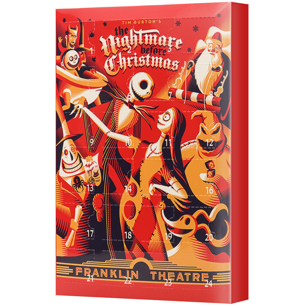 Halloween Advent Calendar with 24 Surprise Figures