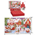 Christmas Puzzle Advent Calendar with 24 Doors