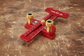 Thin Rip Table Saw Jig – Adjustable Woodworking Guide with 3-Pulley System for Precision Thin Cutting
