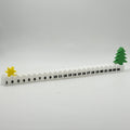 Christmas Advent Calendar made of PLA, table decoration