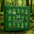 Christmas Advent Calendar with Frog Ornaments