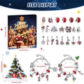 Christmas Advent Calendar with DIY Jewelry and Bracelets