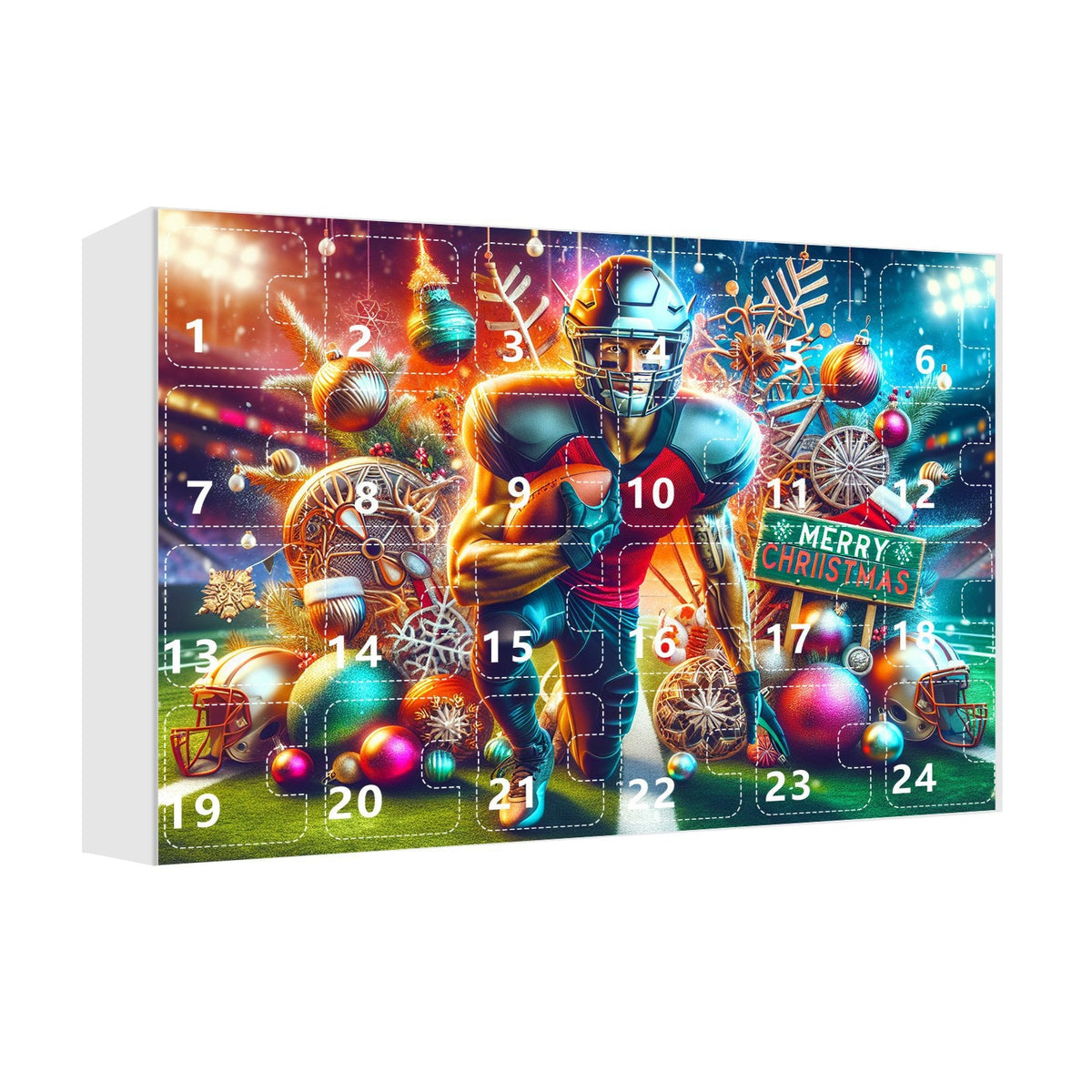 Advent calendar for football fans, 24 surprises