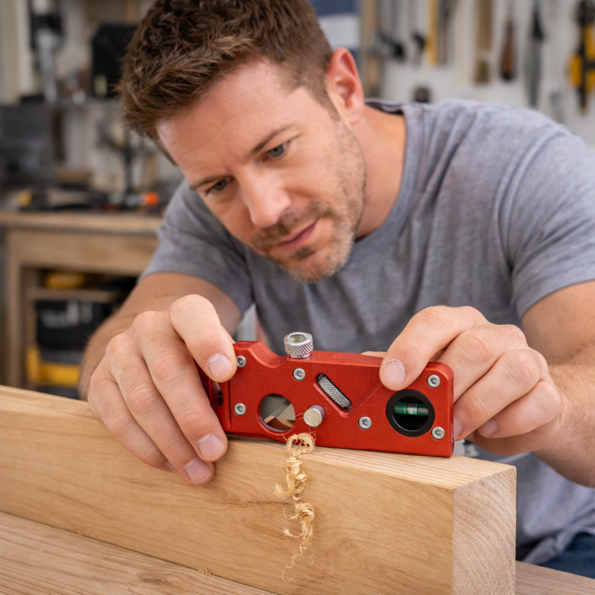 Woodworking Chamfer Plane Hand Planer – Manual Edge Corner Trimming Tool for Carpentry Finishing Projects