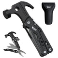 Stainless Steel Multitool Hammer – 14-in-1 Rush Deer Tool with Pliers, Opener & Screwdrivers for Camping, Hiking & Dad Gifts