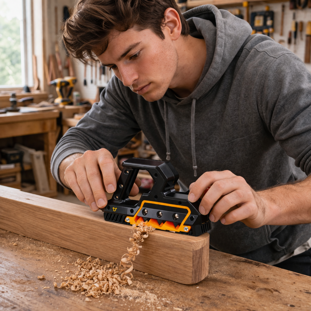 Woodworking Chamferer Hand Plane – 45°/60° Gypsum Board Drywall Edge Trimmer Cutter Carpentry Tool