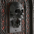 Halloween Skull Switch Decorative Cover – 3D Gothic Wall Switch Plate Adds Dark Mystery to Bedroom, Bar, or Spa Decor