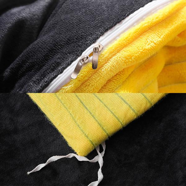 kaatw | Thickened Corduroy Velvet Bedding Set