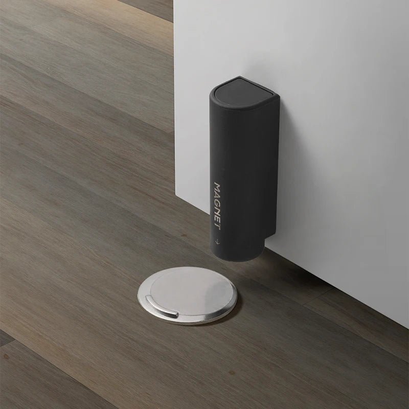 Magnetic Door Stopper & Wall Protector – Sleek Hidden Door Hardware That Silently Stops Impact and Elevates Home Aesthetics