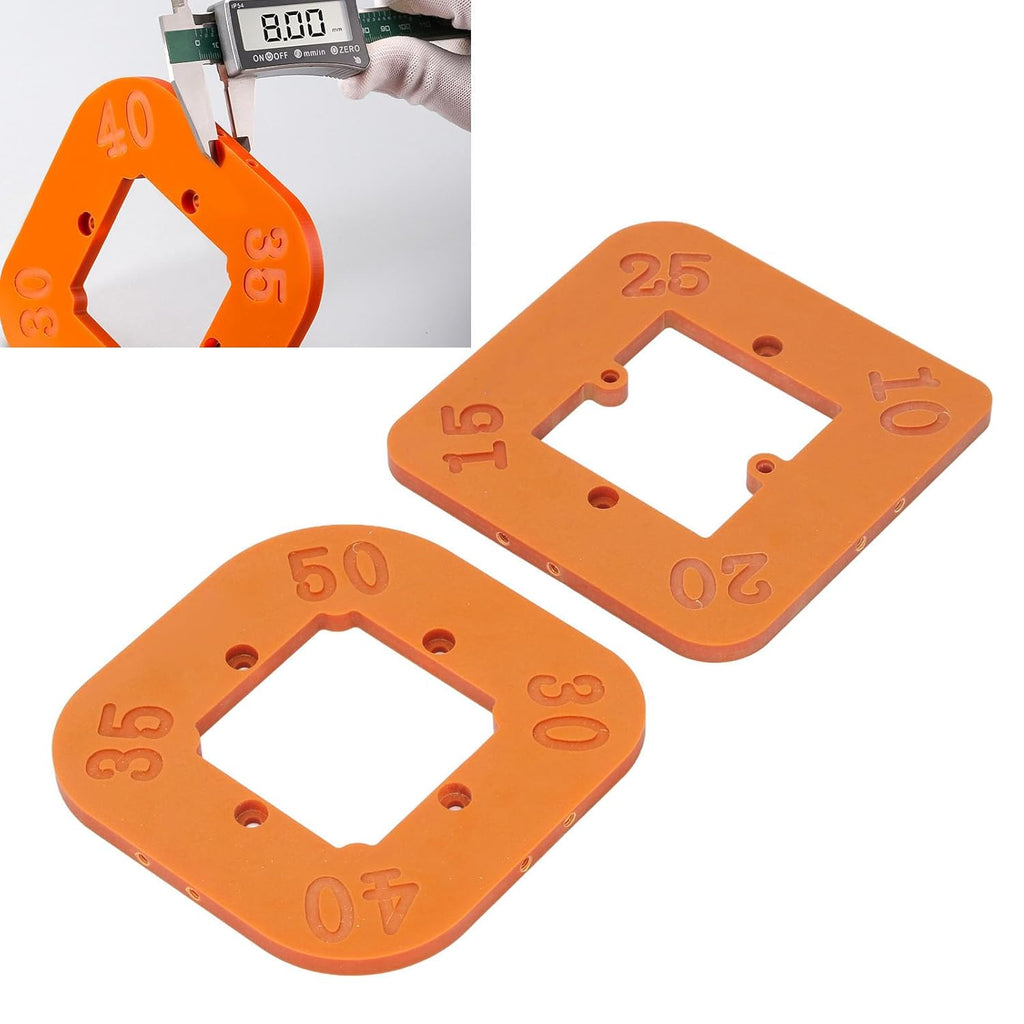 Woodworking Router Corner Radius Template Jig – R10 to R50 Curved Milling Guide for Precision Routing Circular Corners ABS Tool