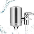 Faucet Water Filter for Kitchen Sink – Stainless Steel Tap Mount Water Filter