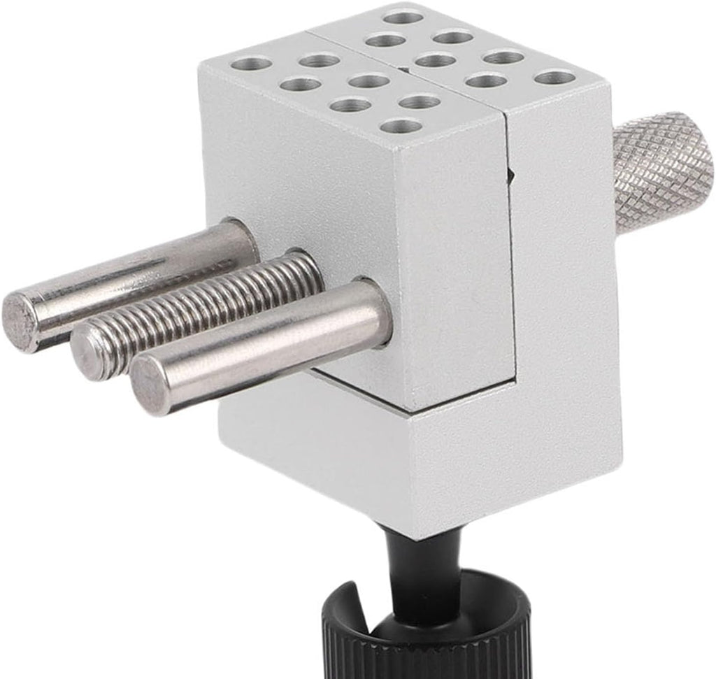 Adjustable Precision Mini Bench Vise Clamp – 2-in-1 Compact Tool for Model Assembly Hobby DIY Projects