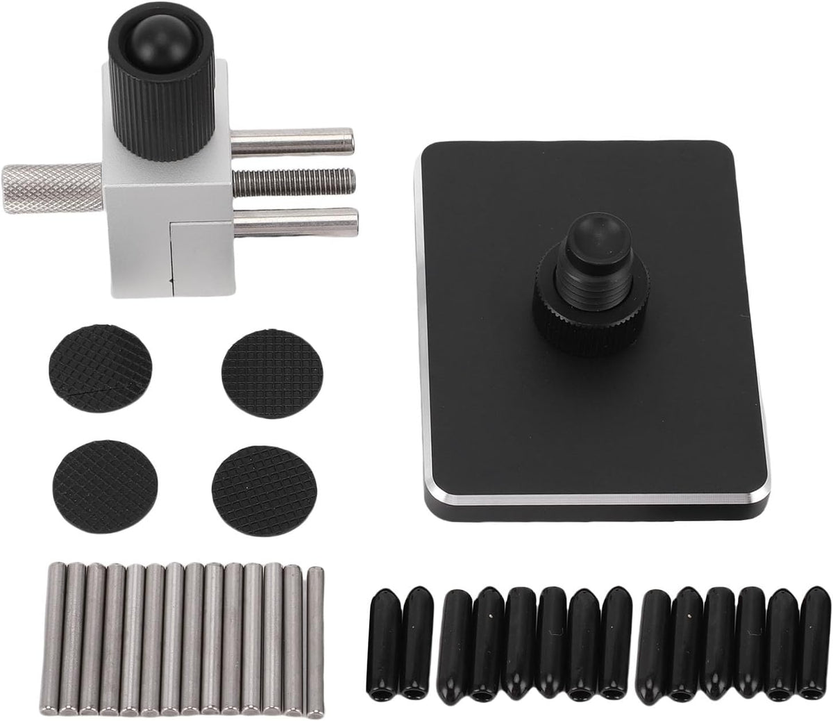 Adjustable Precision Mini Bench Vise Clamp – 2-in-1 Compact Tool for Model Assembly Hobby DIY Projects