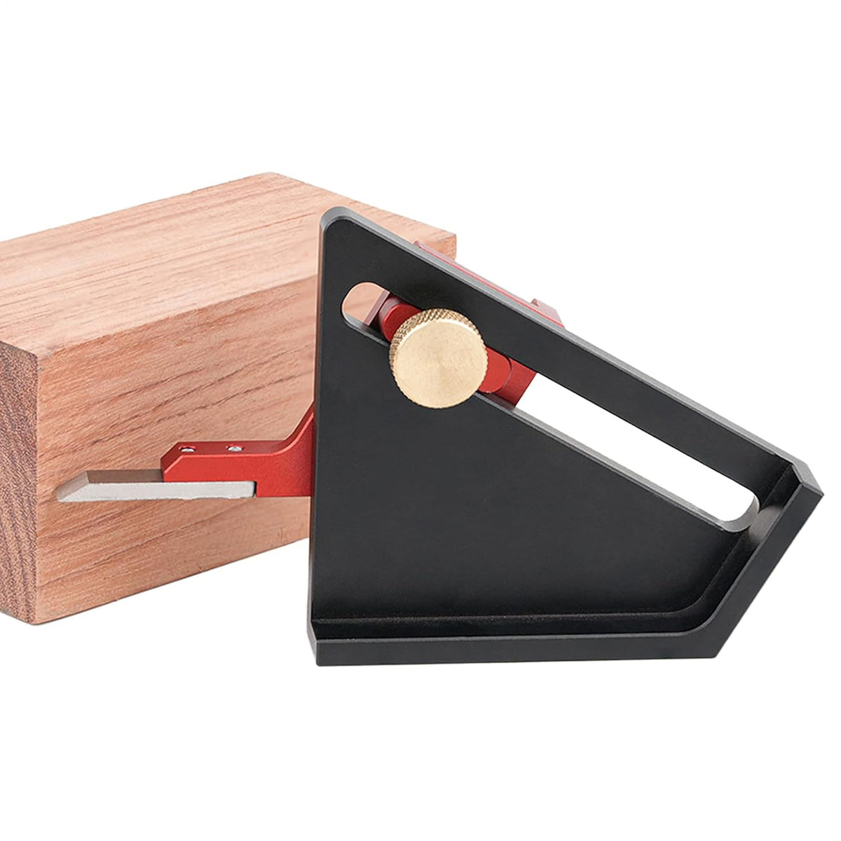 Portable Depth Measurement Tool – Aluminum Alloy Multifunction Height and Depth Gauge Compact Precision Ruler