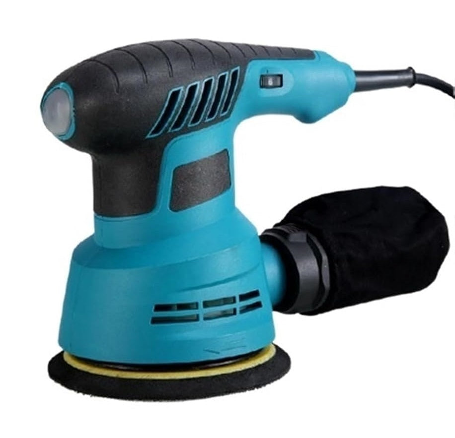 Electric Orbital Sander – 300W 6 Speed 125mm Polisher for Wood Metal Wall Sanding and Car Detailing