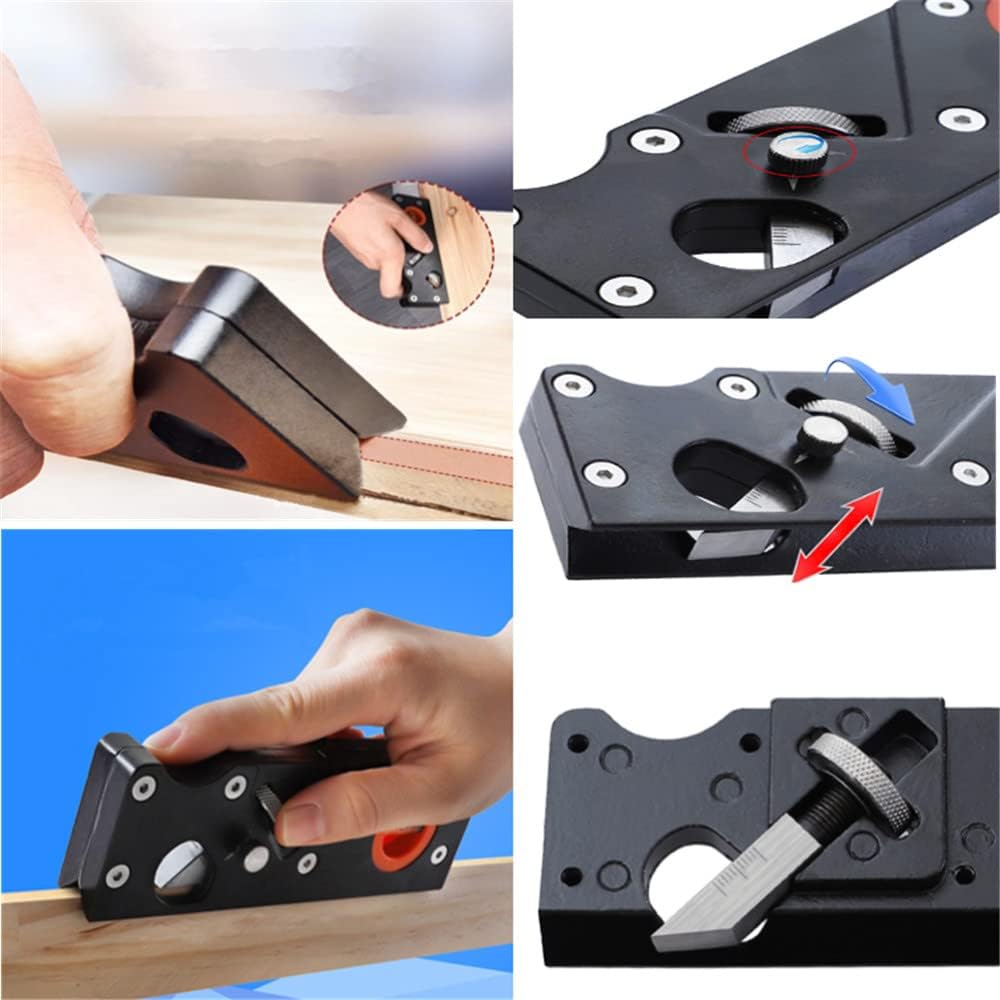 Woodworking Chamfer Plane Hand Planer – Manual Edge Corner Trimming Tool for Carpentry Finishing Projects