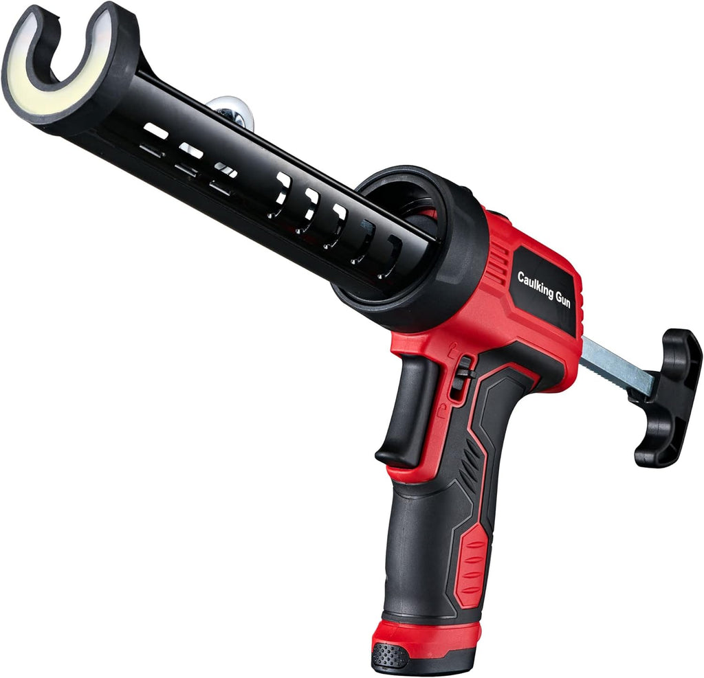 Wireless Electric Glue Gun with Four Speeds – 18V Battery Powered Caulking Tool for Doors Windows Craft Repair