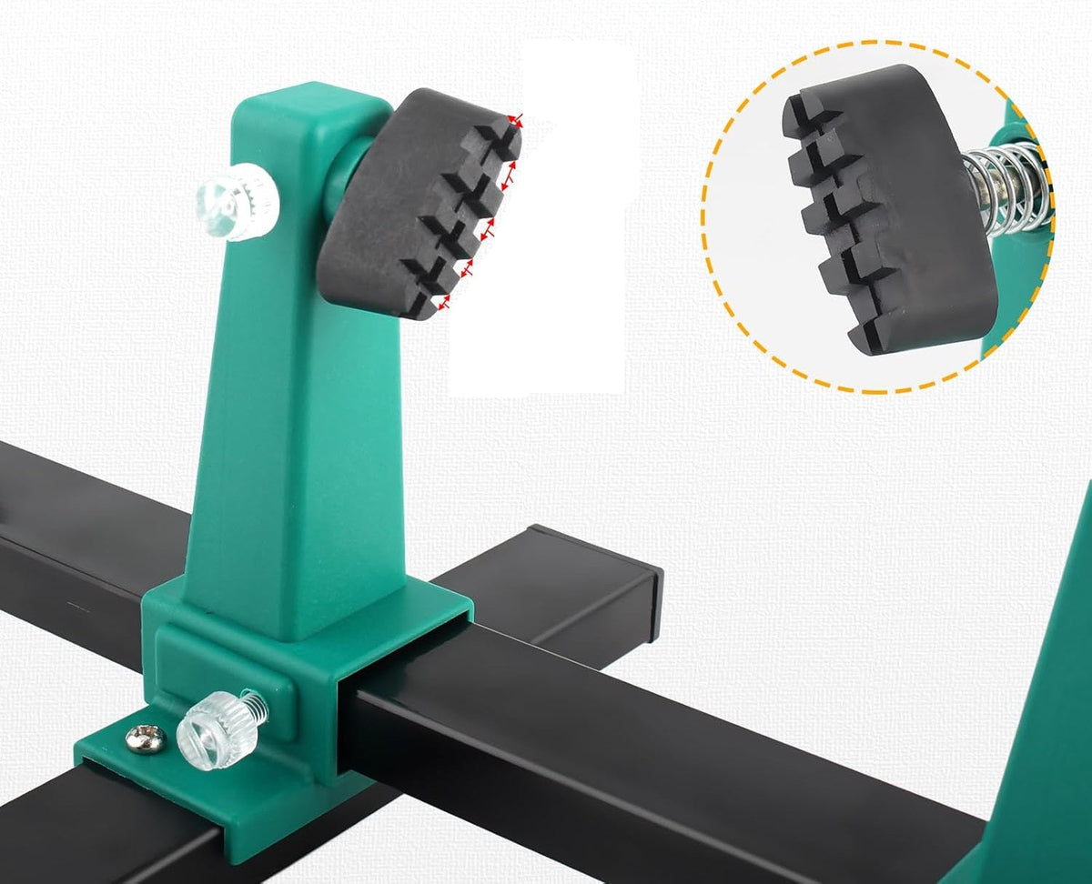 Adjustable PCB Holder 360° Rotation – Printed Circuit Board Soldering Clamp Stand Repair Tool 0-200/300MM
