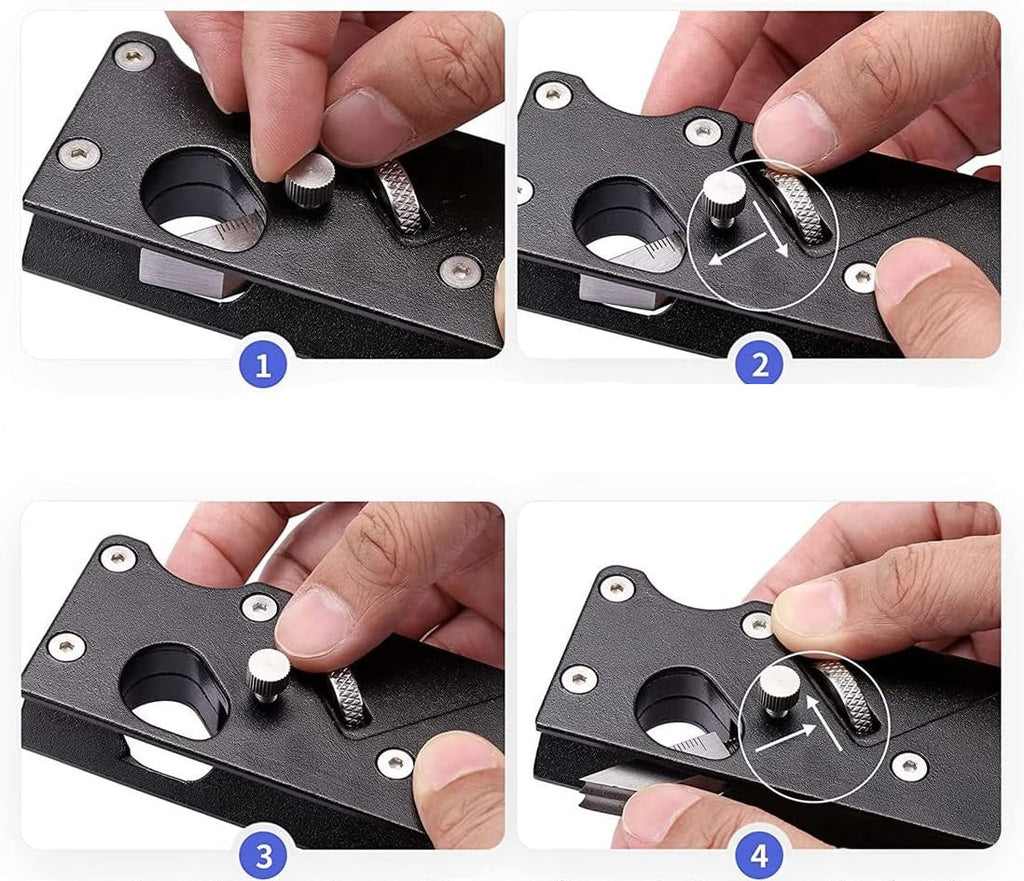 Woodworking Chamfer Plane Hand Planer – Manual Edge Corner Trimming Tool for Carpentry Finishing Projects