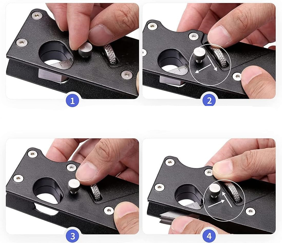 Woodworking Chamfer Plane Hand Planer – Manual Edge Corner Trimming Tool for Carpentry Finishing Projects