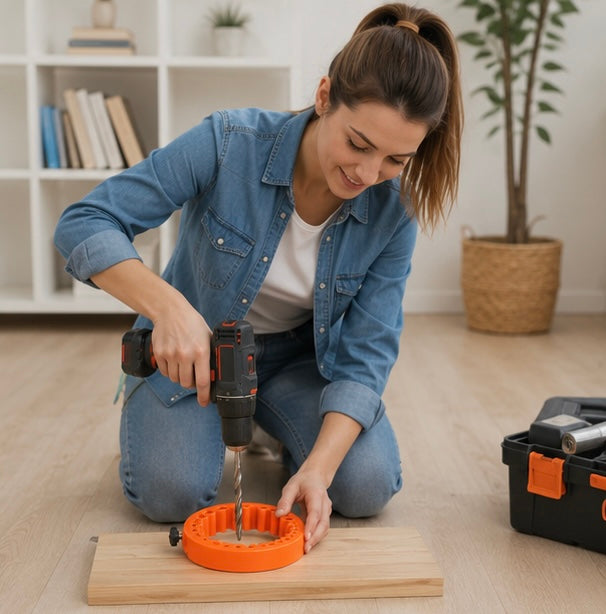 Portable Drill Bit Sharpener - Multi Size Grinder Tool for Power Drill Maintenance and Precision Abrasive Sharpening Tasks