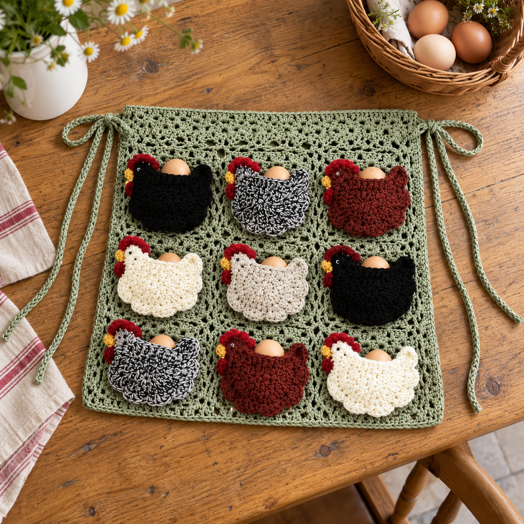 Egg Pocket Chicken Apron