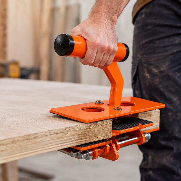 Multifunctional Panel Lifter – Adjustable 4–21mm Board Lifting Clamp for Carrying Wood, Stone, Tile, Drywall and Plywood