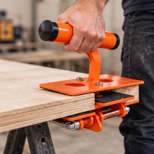 Multifunctional Panel Lifter – Adjustable 4–21mm Board Lifting Clamp for Carrying Wood, Stone, Tile, Drywall and Plywood