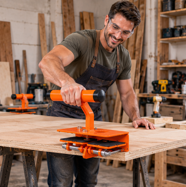 Multifunctional Panel Lifter – Adjustable 4–21mm Board Lifting Clamp for Carrying Wood, Stone, Tile, Drywall and Plywood