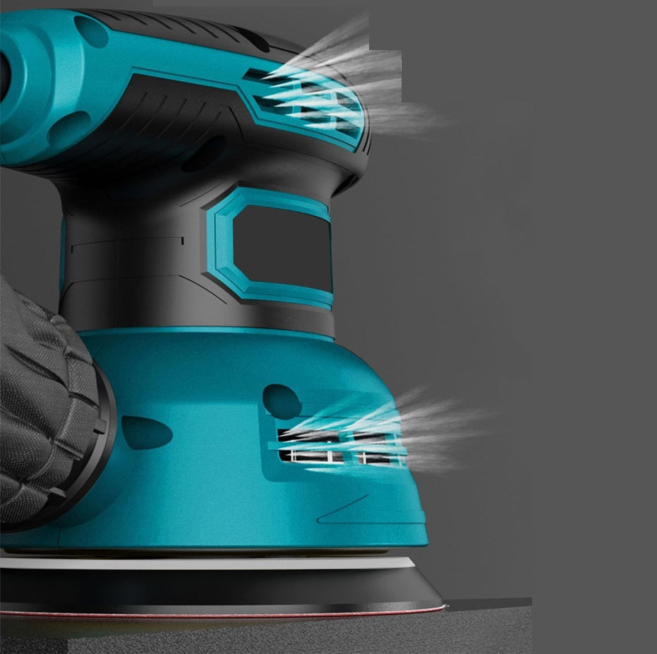 Electric Orbital Sander – 300W 6 Speed 125mm Polisher for Wood Metal Wall Sanding and Car Detailing