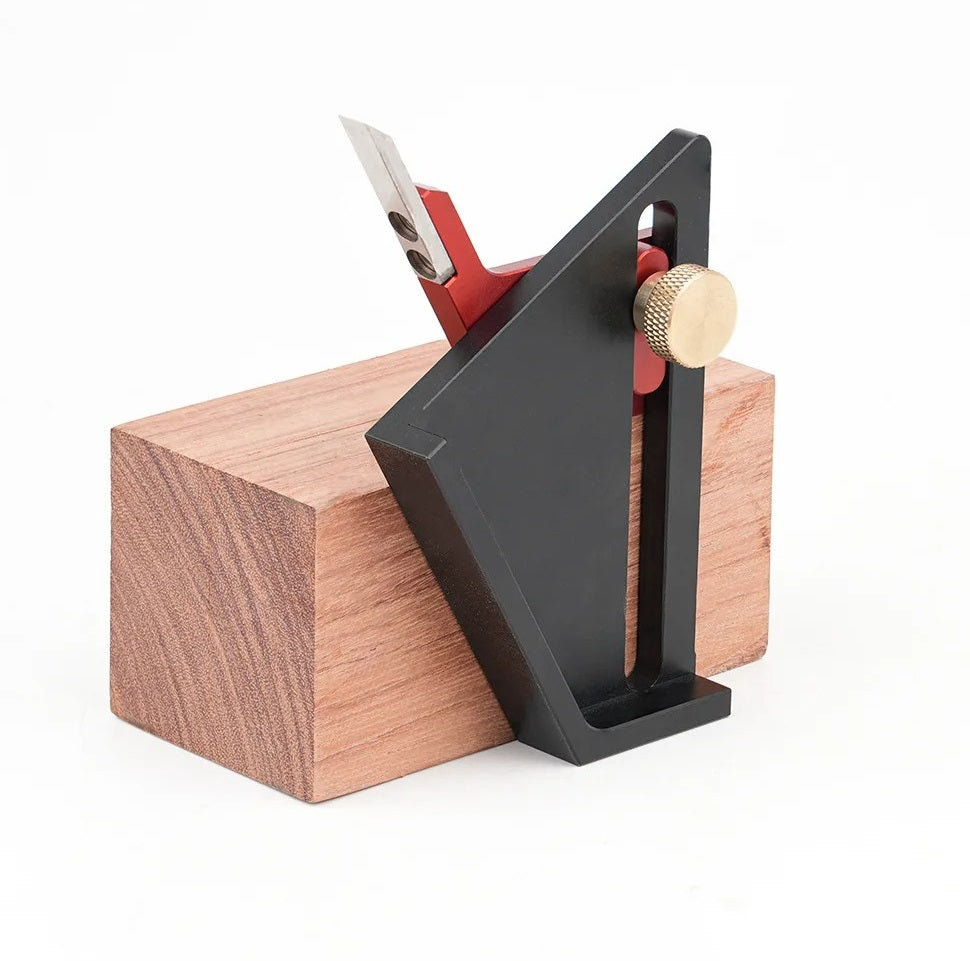 Portable Depth Measurement Tool – Aluminum Alloy Multifunction Height and Depth Gauge Compact Precision Ruler