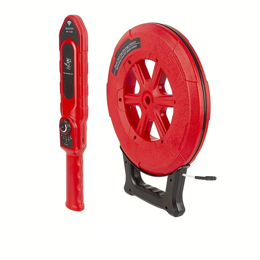 Pipeline Blockage Detector – 20M Pipe Scanner Tool for Plumbers, Iron Pipe Clogging Diagnostic Instrument for Drain Inspection and Maintenance