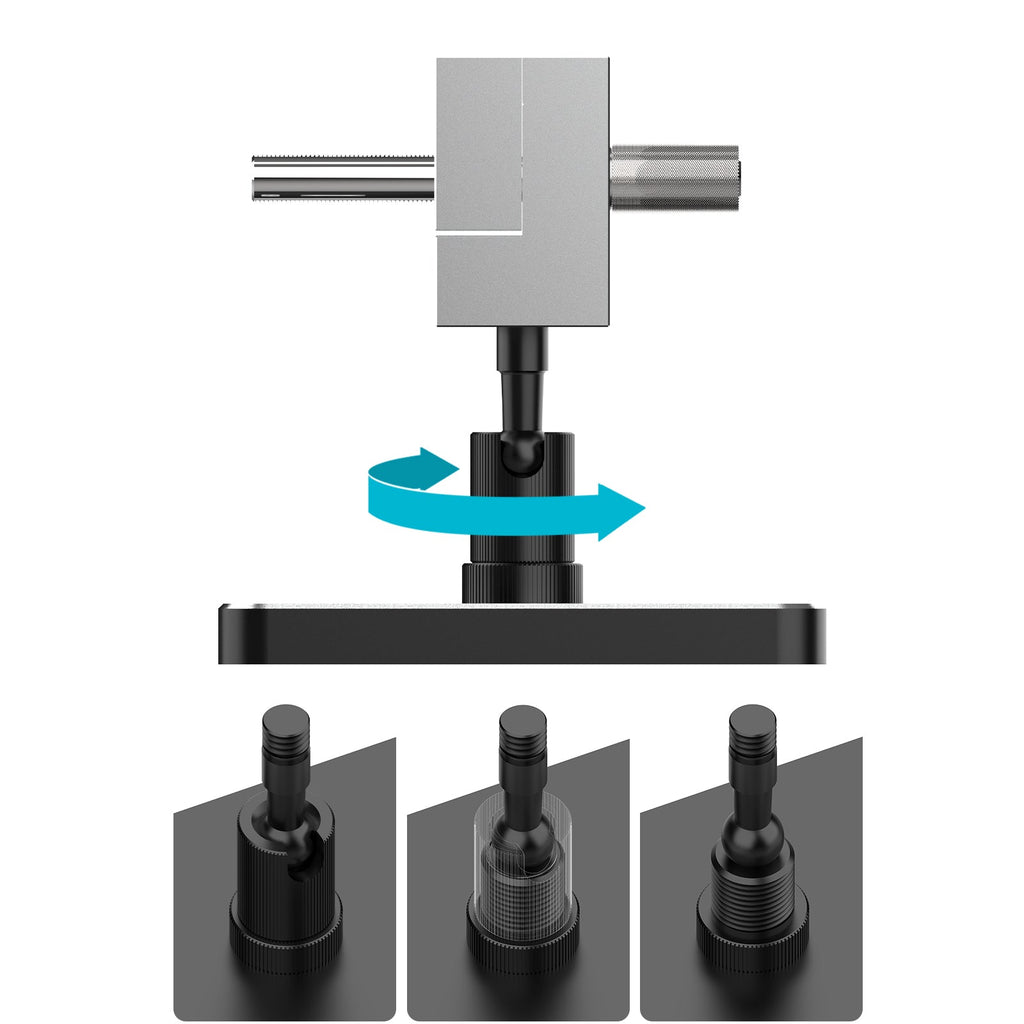 Adjustable Precision Mini Bench Vise Clamp – 2-in-1 Compact Tool for Model Assembly Hobby DIY Projects