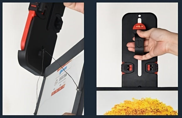 Picture Hanging Leveling Tool Kit – Frame Hardware Positioning Tool with Calibration for Precise Wall Mounting