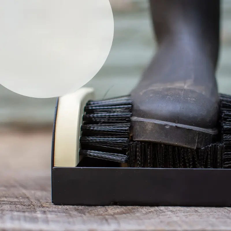 Heavy-Duty Boot Scraper Brush – Indoor Outdoor Shoe Cleaning Tool for Removing Mud and Snow from Footwear in Courtyards