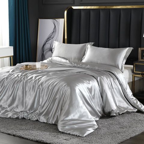 kaatw | Elegant Satin Silk Bedding Set - Luxurious Comfort for Every Night