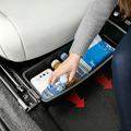 Under Seat Car Storage Box – Universal Removable Organizer for Seat-Bottom Accessories, Gadgets and Everyday Vehicle Interior Organization