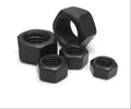 Carbon Steel Hex Nut Set – DIN934 Black Grade 8.8 Assorted Metric Hexagon Nuts for Repairs, DIY and Industrial Fastening