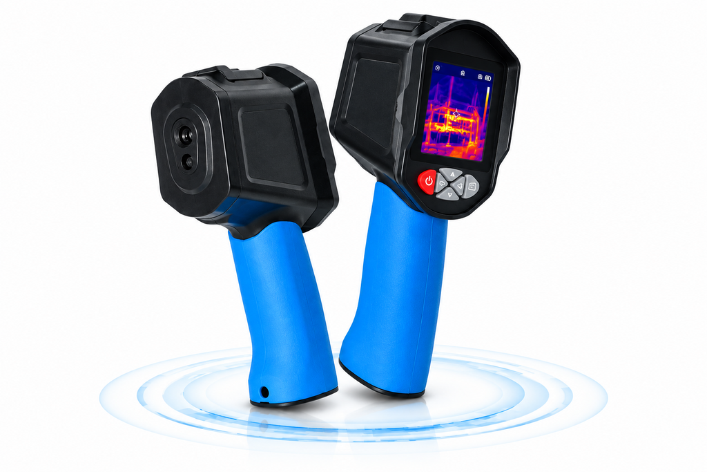 Infrared Thermal Imaging Camera – Temperature Scanner Tool with 0.3MP Visible Image Resolution for Inspection, Diagnostics and Heat Pattern Visualization