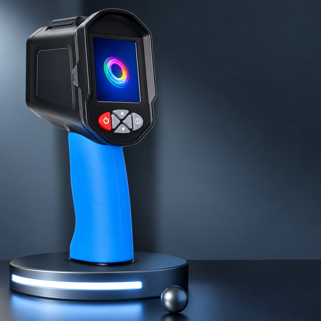 Infrared Thermal Imaging Camera – Temperature Scanner Tool with 0.3MP Visible Image Resolution for Inspection, Diagnostics and Heat Pattern Visualization