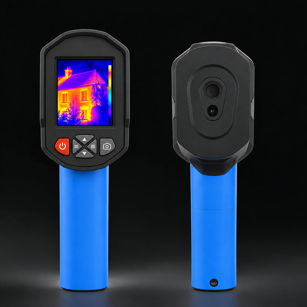 Infrared Thermal Imaging Camera – Temperature Scanner Tool with 0.3MP Visible Image Resolution for Inspection, Diagnostics and Heat Pattern Visualization